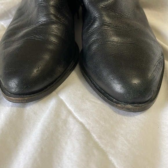LUCKY BRAND | PERRMA |Studded|Round Toe |Ankle |Leather Bootie |Black | Size 6.5 - Picture 14 of 14